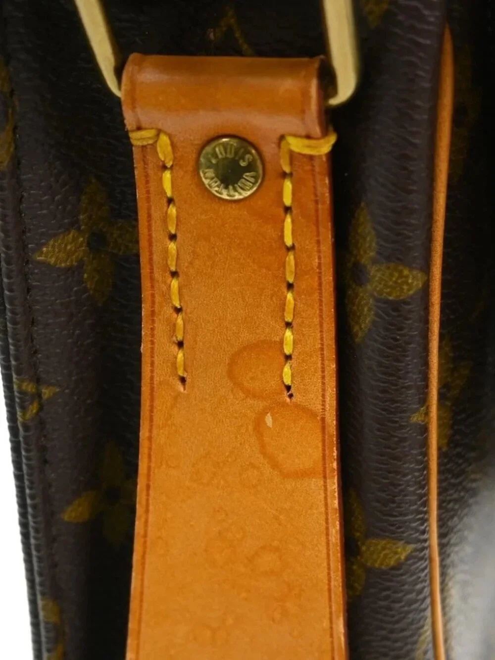 LOUIS VUITTON CARTOUCHIERE MM SHOULDER BAG